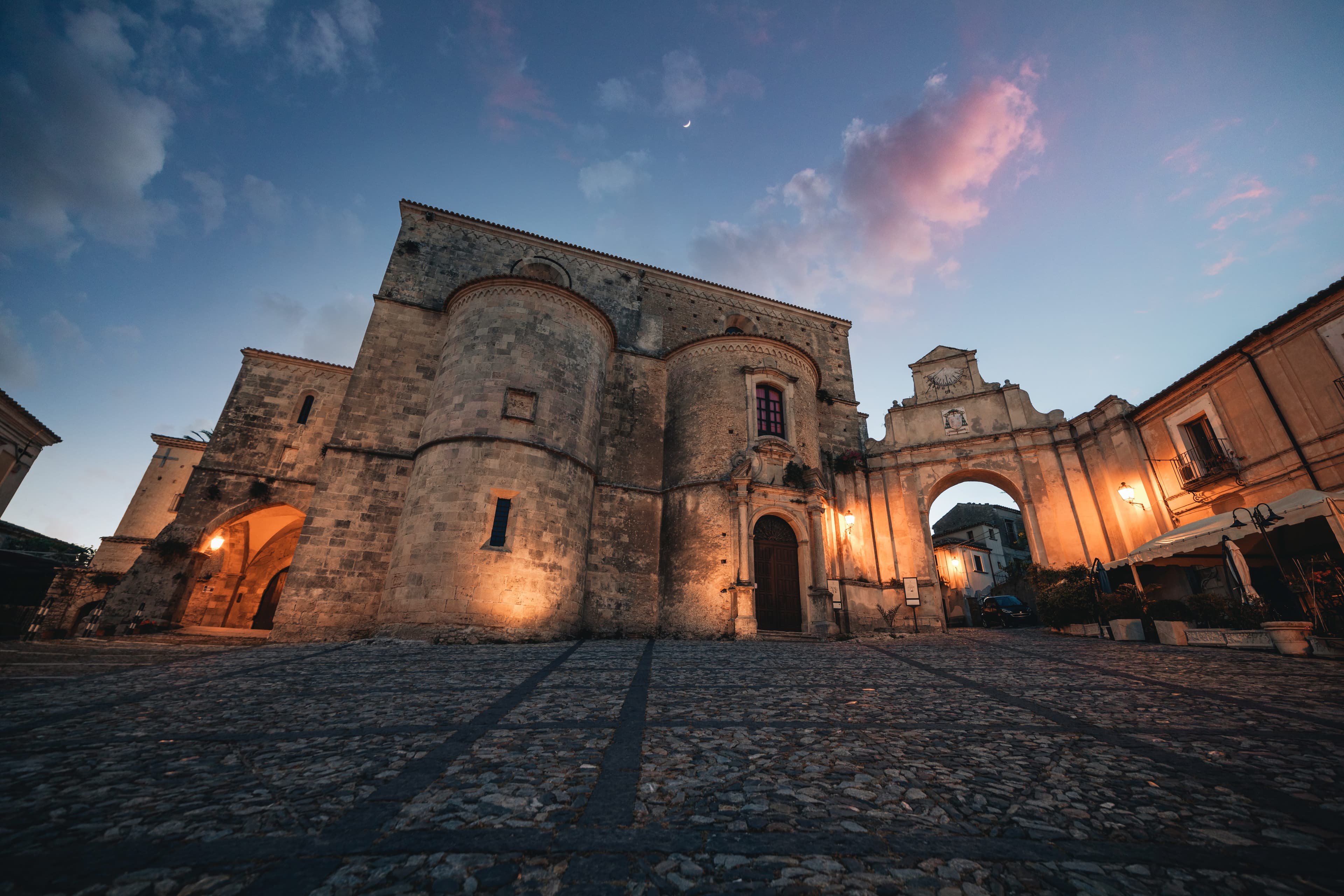 Panorama del borgo medievale di Gerace, sede del progetto pilota NextPA